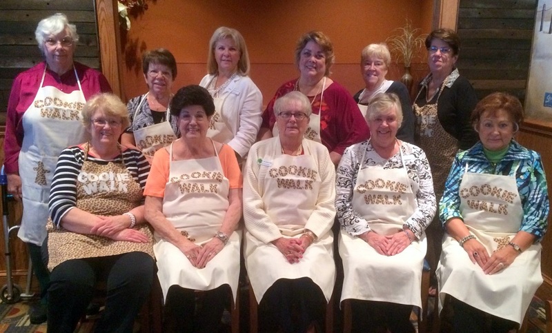 Heating up the ovens for the Annual Bethel Cookie Walk are: back (l-r) Bonnie Rineer, Sandy Bassett, Debra Dawson, Kay Poole, Inez Brengle, Pat Slater (co-chair); front (l-r) Sue Kugel (co-chair), Thelma Gwin, Barbara Vanarsdalen, Susan Crawford, Gayle Gibbons. BY SUSAN KREMER